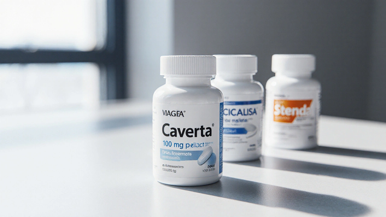 Caverta vs Other Erectile Dysfunction Meds: A Detailed Comparison