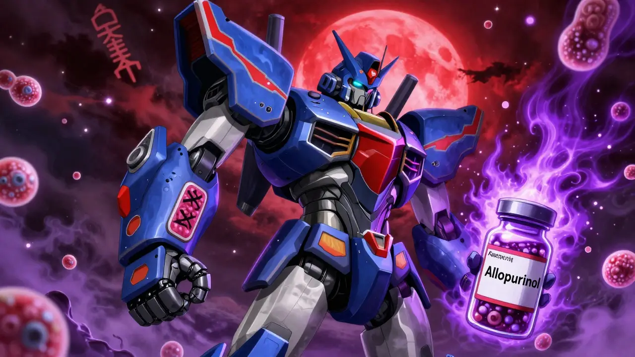 Gout Medications: Allopurinol and Azathioprine Interaction Risks